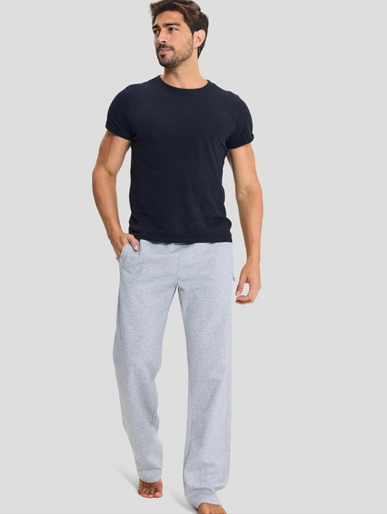 None Other - NIB Unisex Sweatpants With Drawstring Waist And Pockets Fleece Lined